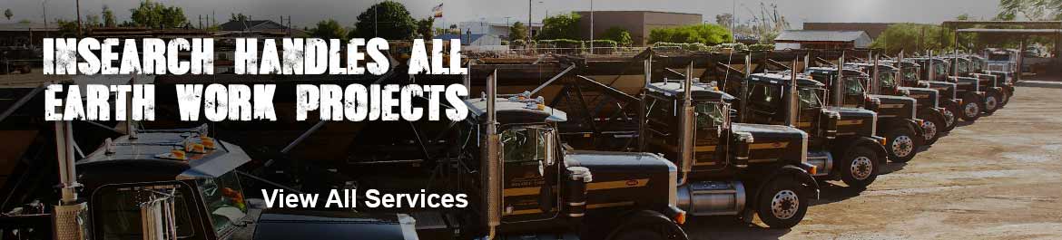 Insearch Handles All Earth Work Projects - View All Services